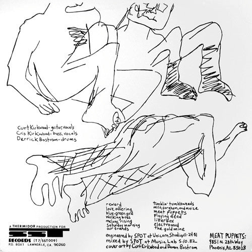 Meat Puppets : Meat Puppets (12", Album, RP)