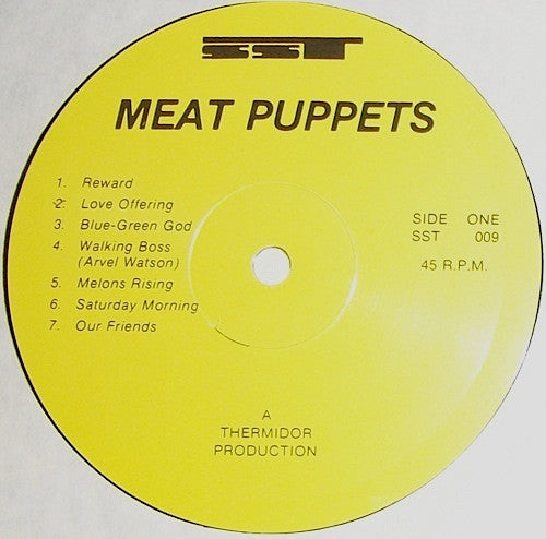 Meat Puppets : Meat Puppets (12", Album, RP)