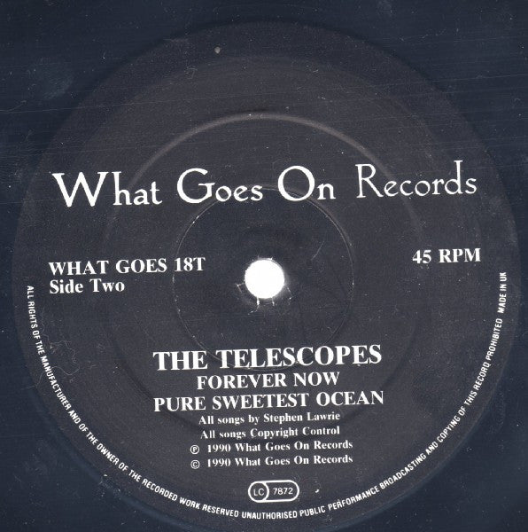 The Telescopes : To Kill A Slow Girl Walking E.P. (12", EP)