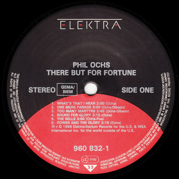 Phil Ochs : There But For Fortune (2xLP, Comp)