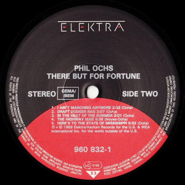 Phil Ochs : There But For Fortune (2xLP, Comp)