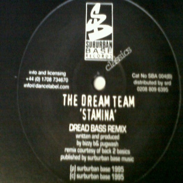 The Dream Team : Stamina (12")