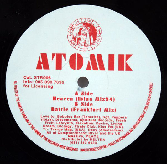 Atomik (2) : Heaven / Battle (12")