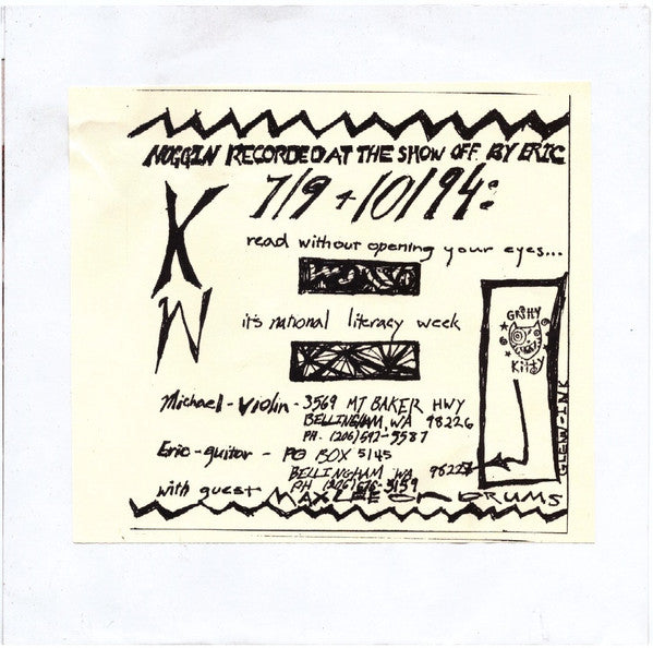 Noggin : Read Without Opening Your Eyes (7")
