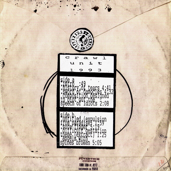 Crawl Unit : 1993 (10", Ltd)