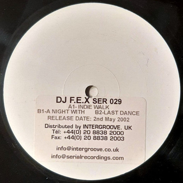 DJ F.E.X : Indie Walk (12", W/Lbl, Sti)