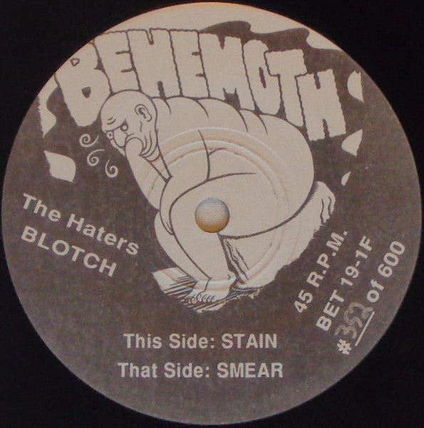 The Haters : Blotch (7", Ltd, Num)