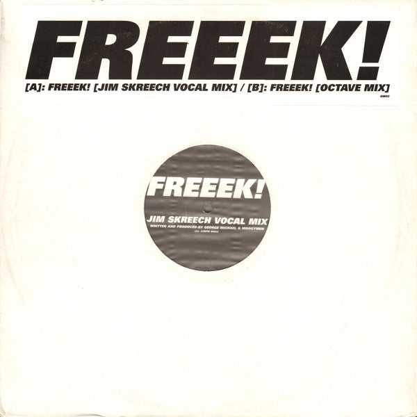 George Michael : Freeek! (12", Advance)