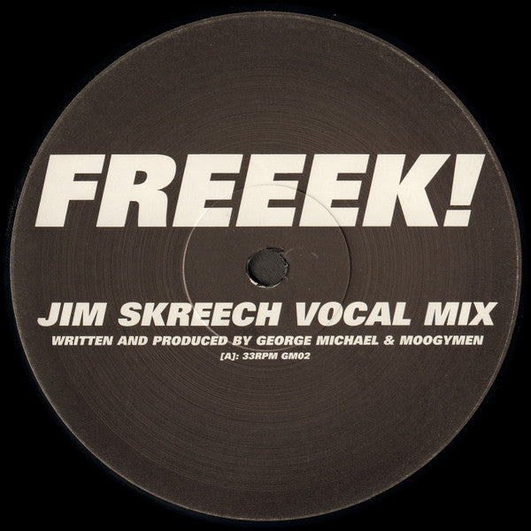 George Michael : Freeek! (12", Advance)