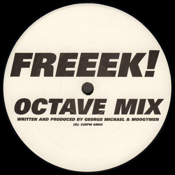 George Michael : Freeek! (12", Advance)