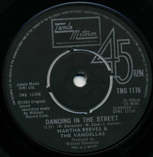 Martha Reeves & The Vandellas : Heatwave / Dancing In The Street (7", Single)