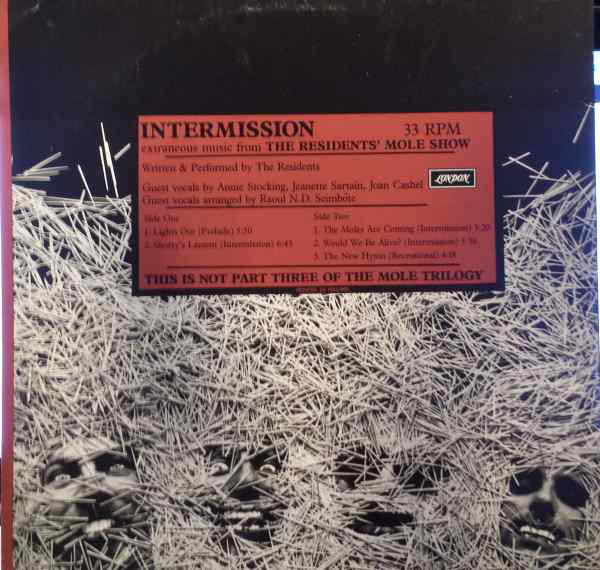The Residents : Intermission (LP, MiniAlbum)