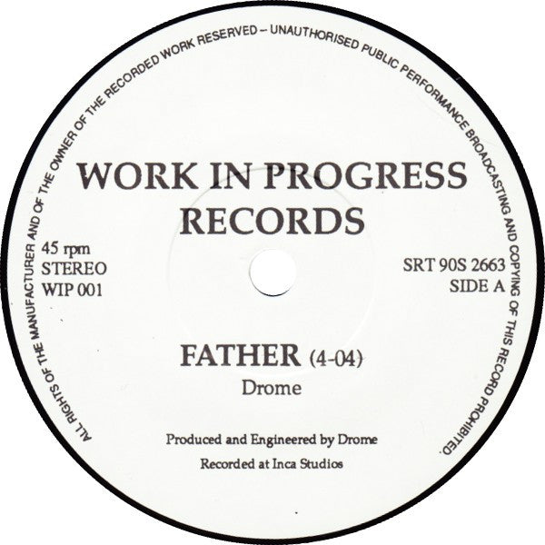 Another Headache / dROME (2) : Another Headache / dROME (7", Ltd, Num)