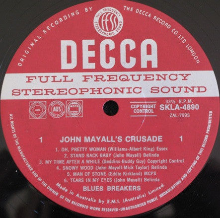 John Mayall : Crusade (LP, Album)