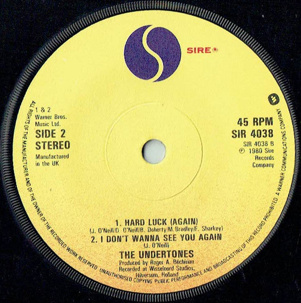 The Undertones : My Perfect Cousin (7", Single)