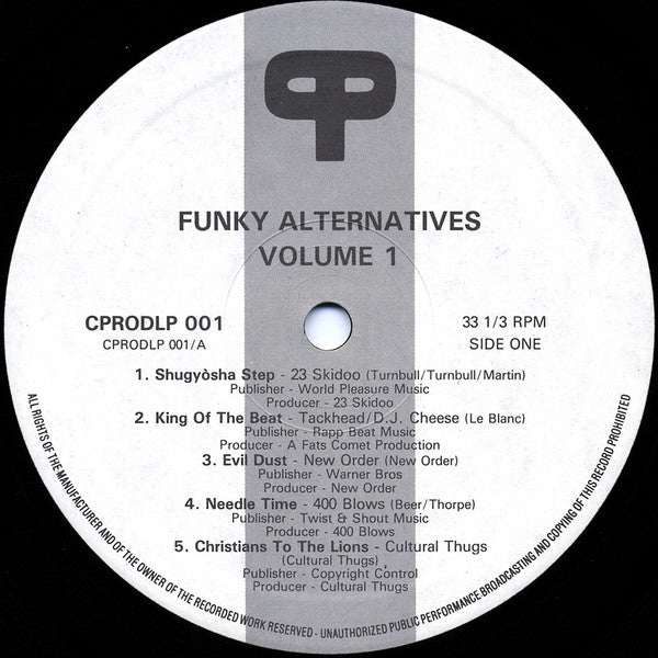 Various : Funky Alternatives Volume 1 (LP, Comp)