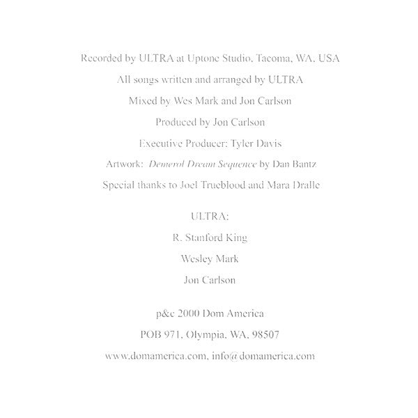 Ultra (3) : Lifestyle (CD, Album)