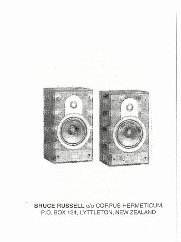 Bruce Russell : Poison + Lies = Money + Death (7")
