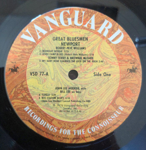 Various : Great Bluesmen Newport (2xLP, Comp, Gat)
