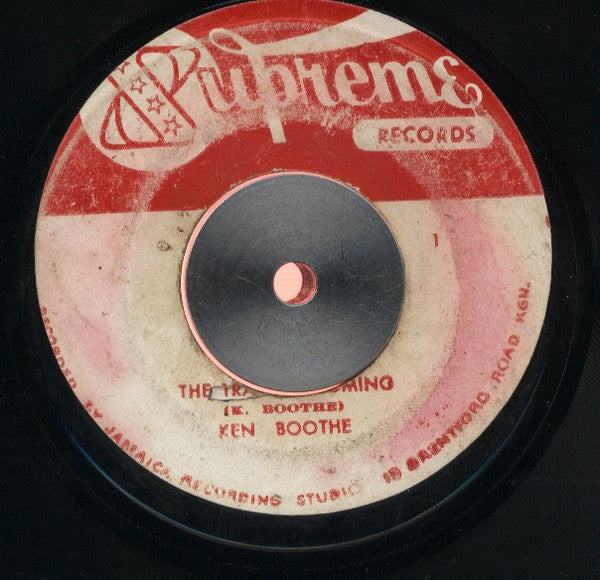 Ken Boothe : The Train Is Coming (7", M/Print)
