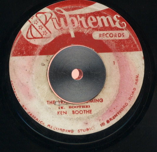 Ken Boothe : The Train Is Coming (7", M/Print)