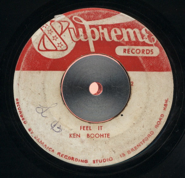 Ken Boothe : The Train Is Coming (7", M/Print)