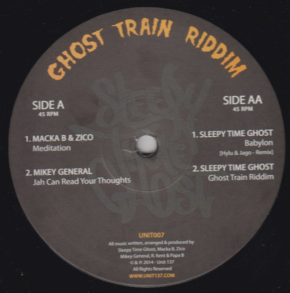 Various : Ghost Train Riddim (12", EP)