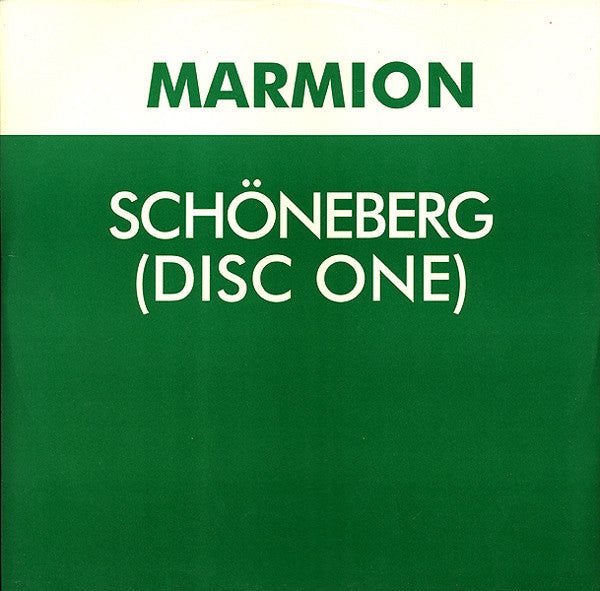 Marmion : Schöneberg  (12", 1/2)
