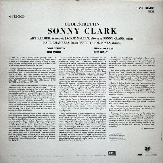Sonny Clark : Cool Struttin' (LP, Album, RE, RM)