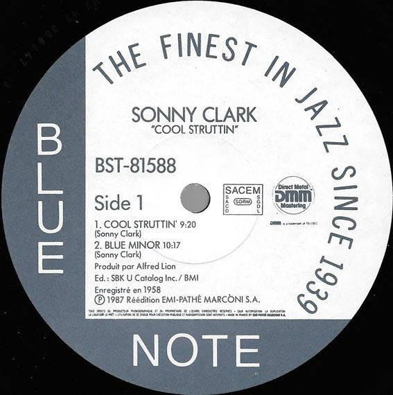 Sonny Clark : Cool Struttin' (LP, Album, RE, RM)