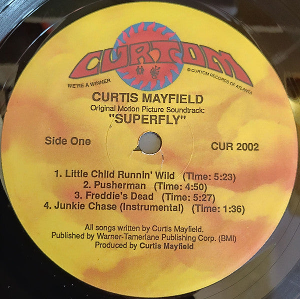 Curtis Mayfield : Super Fly (LP, Album, RE)