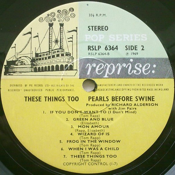 Pearls Before Swine : These Things Too (LP, Album)