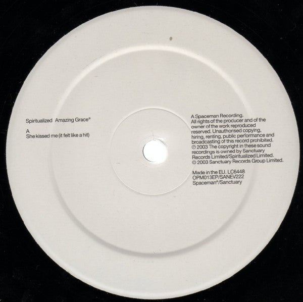 Spiritualized : Amazing Grace® (12", EP, Ltd, EP3)