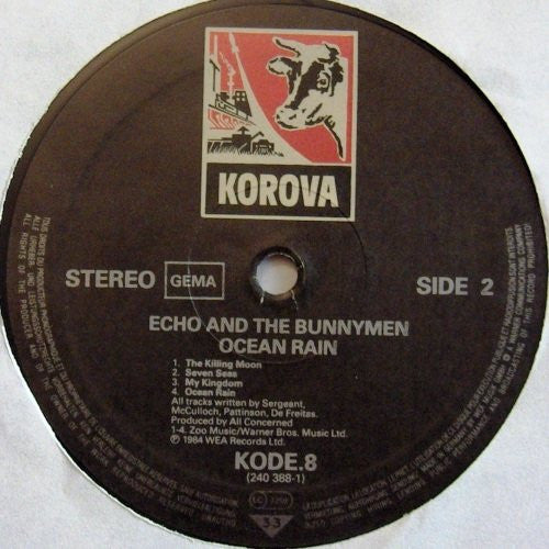 Echo & The Bunnymen : Ocean Rain (LP, Album)