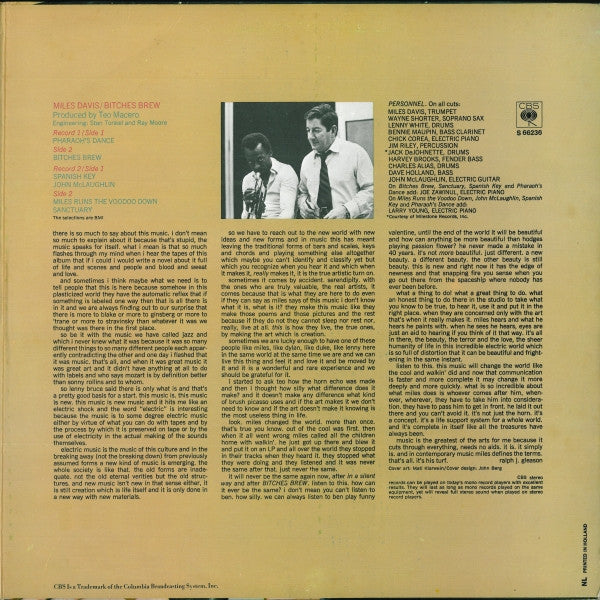 Miles Davis : Bitches Brew (2xLP, Album)