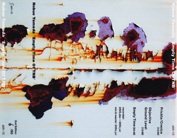 Nobuo Yamada : Empty Time Of TNB (CDr, Ltd, Num)