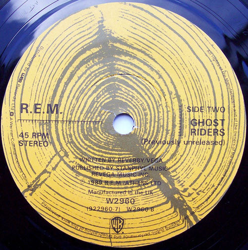 R.E.M. : Orange Crush (7", Single, Rec)