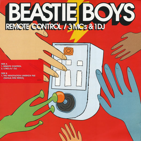Beastie Boys : Remote Control / 3 MCs & 1 DJ (12", Single)