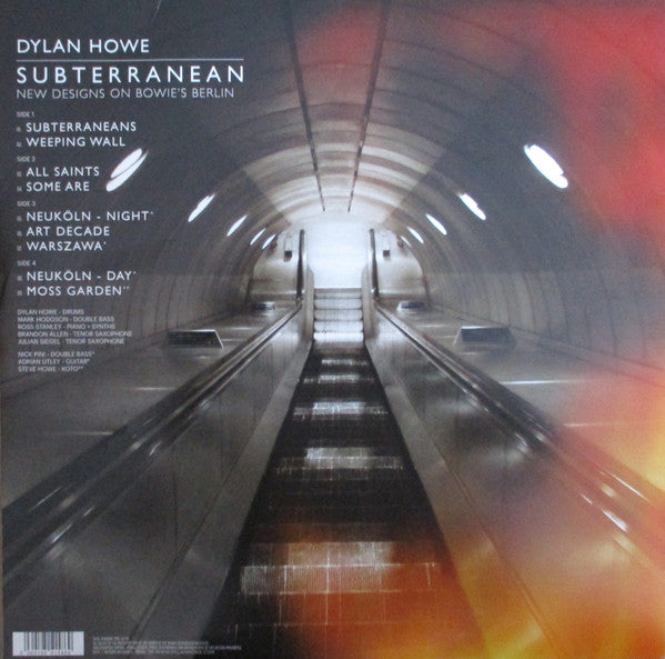 Dylan Howe : Subterranean - New Designs On Bowie's Berlin (2xLP, Album, Ltd)