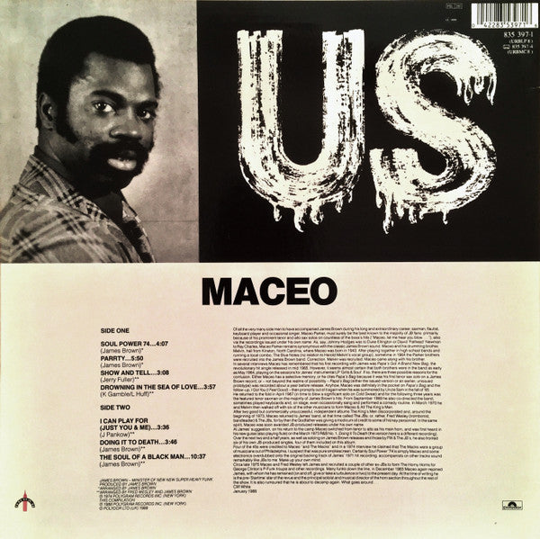 Maceo* : Us (LP, Album)