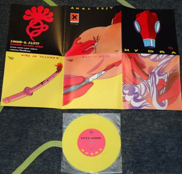 Hydra (2) : Anal Test (7", Ltd, Num, Yel)