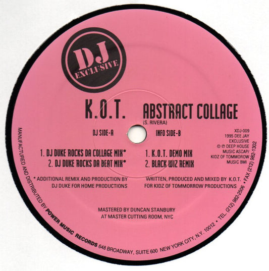K.O.T.* : Abstract Collage (12")