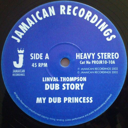 Linval Thompson : Dub Story (10")