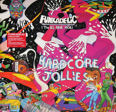 Funkadelic : Hardcore Jollies (LP, Album, RE, 180)