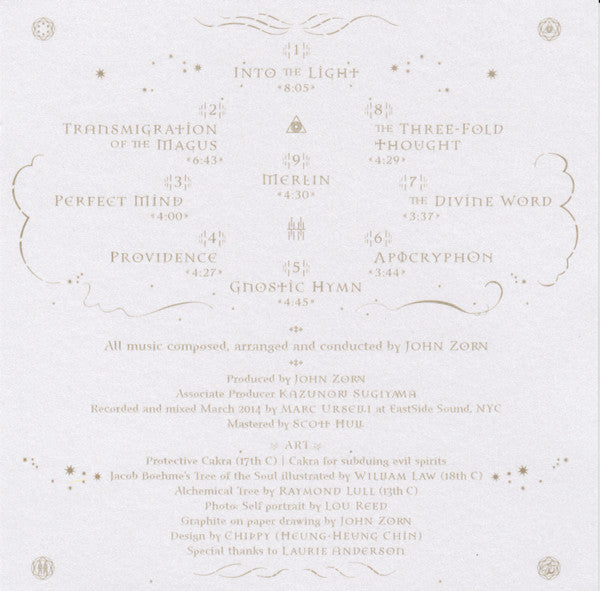 John Zorn : Transmigration Of The Magus (CD, Album)