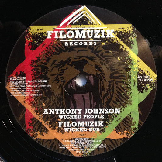 Anthony Johnson : Wicked People (12")