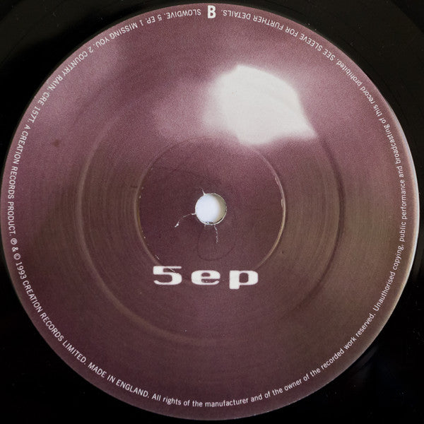Slowdive : 5 EP (12", EP)