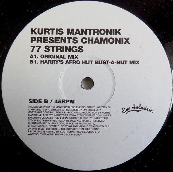 Kurtis Mantronik Presents Chamonix : 77 Strings (12")