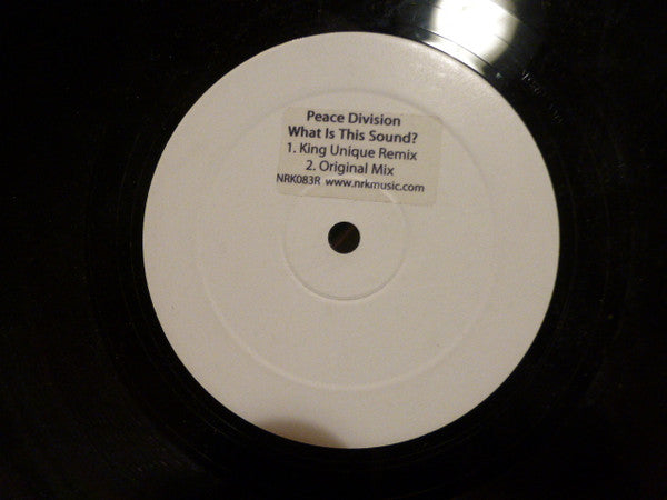 Peace Division : What Is This Sound?  (12", W/Lbl)