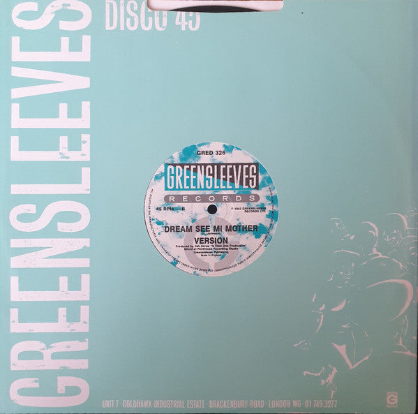 Pan Head, Mikey Melody : Dream Si Me Mother (12")